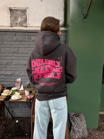 Endlessly Creating Myself Oversized Hoodie