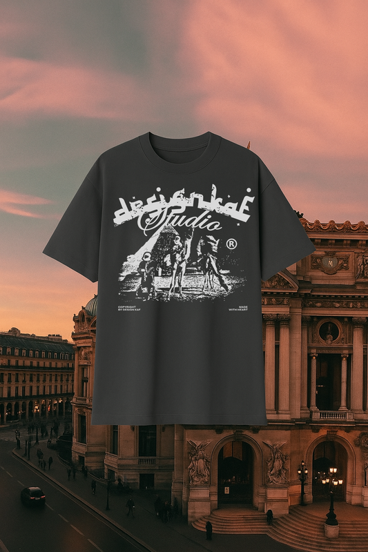 Design Kaf Studios Pyramids Oversized T-Shirt (LAST ITEM)