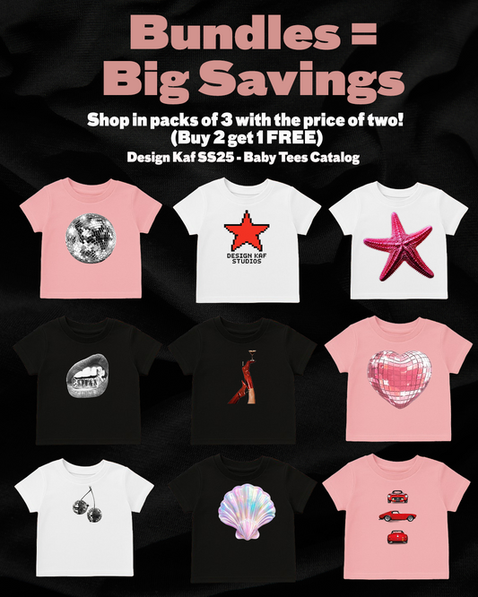 A Pack of 3 to 5 Baby Tops (SAVING BUNDLE!🔥Up to 40% OFF!)