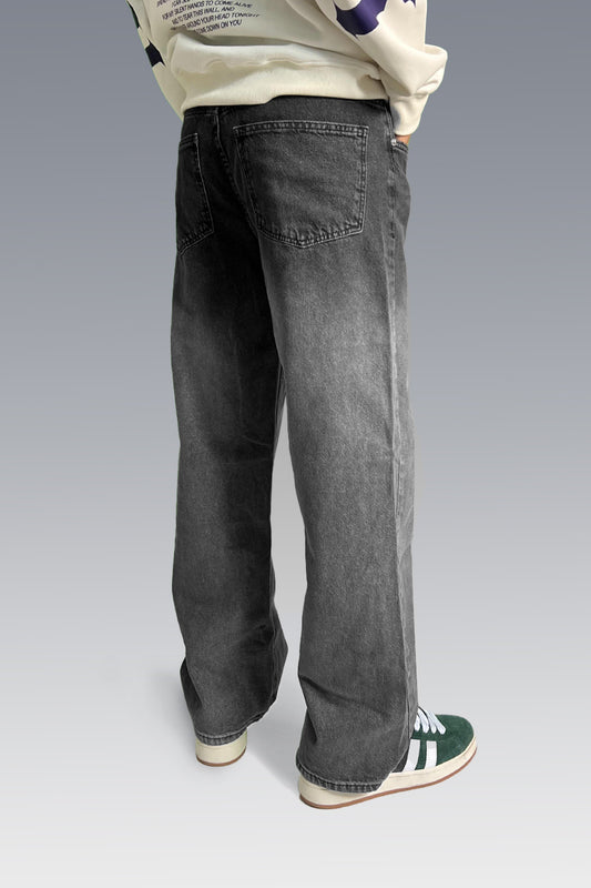 Paris Denim - Gradient Wide Leg Jeans
