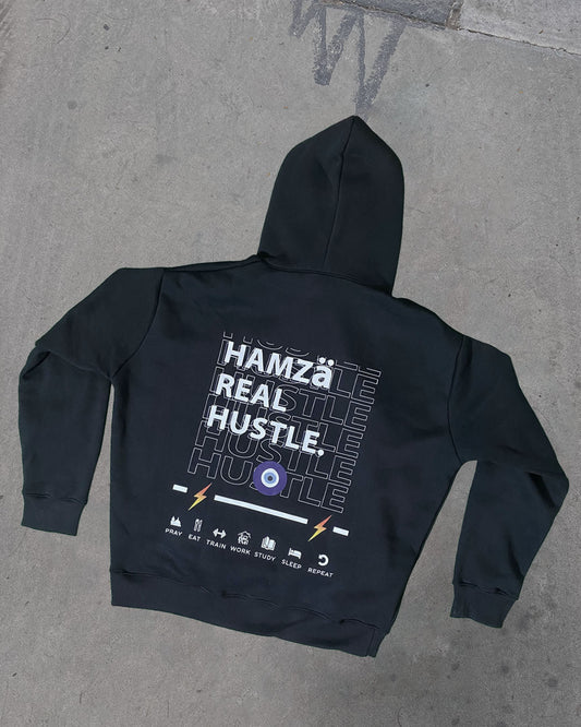 God Blessed The Hustle Oversized Hoodie "Last Piece"