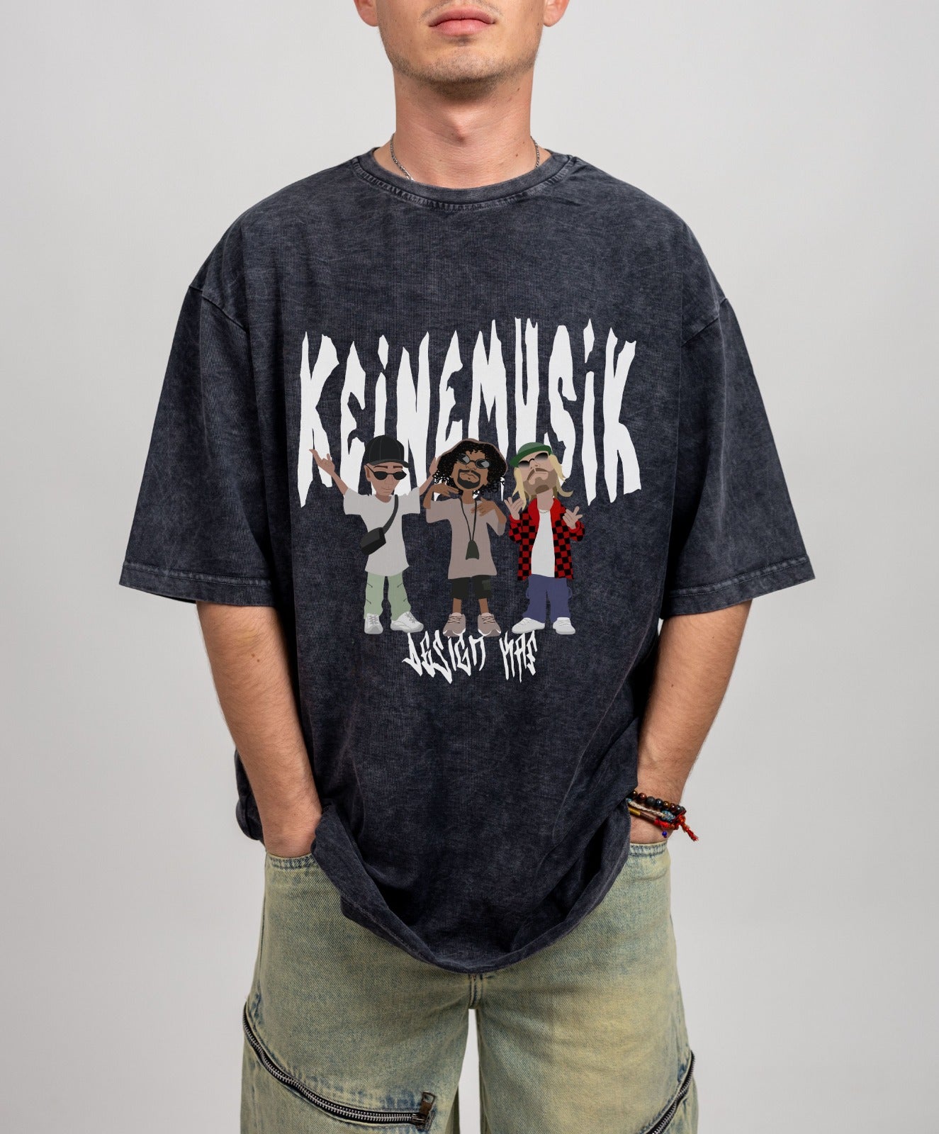 Keinmusik Acid Washed T-shirt