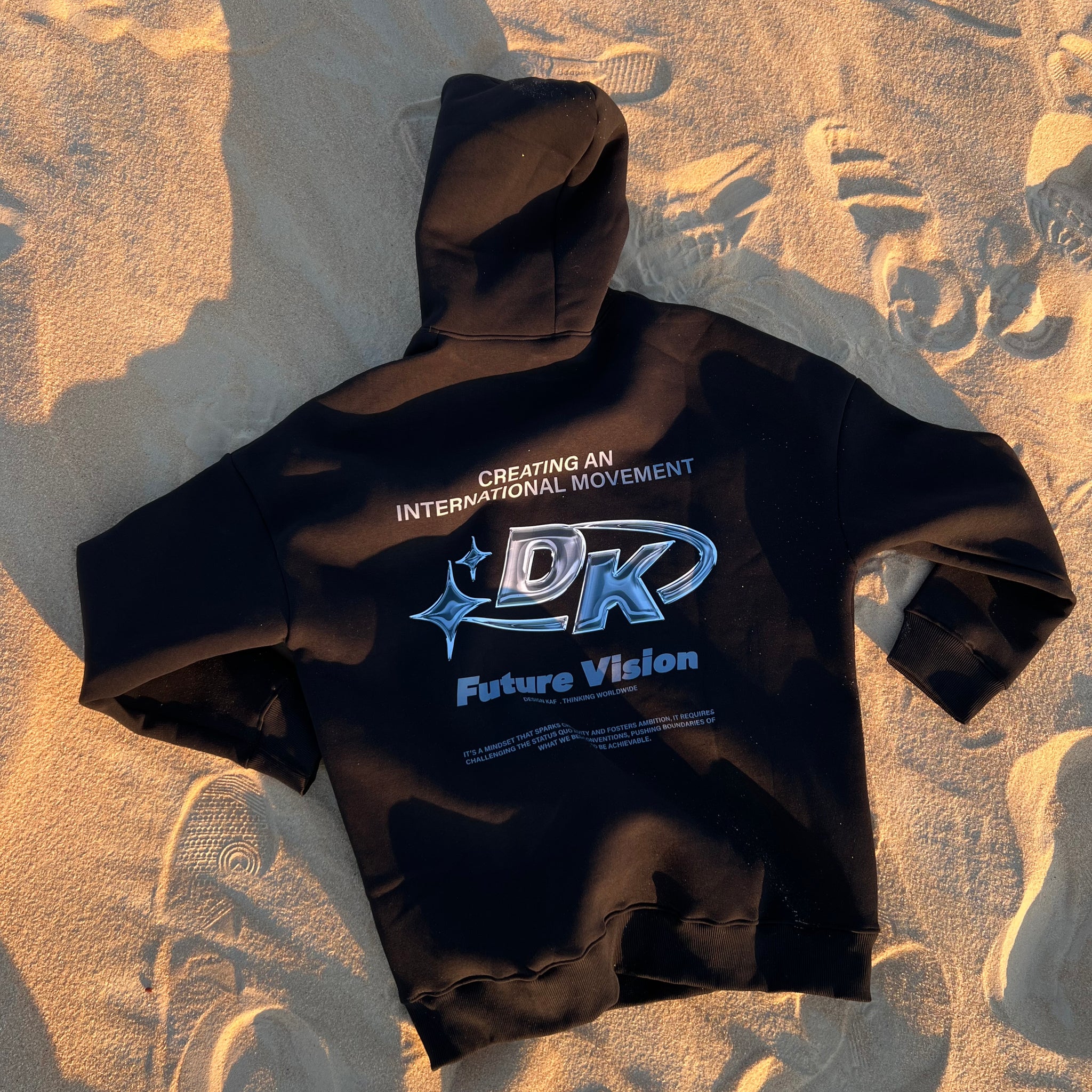 Design Kaf Future Vision Oversized Hoodie