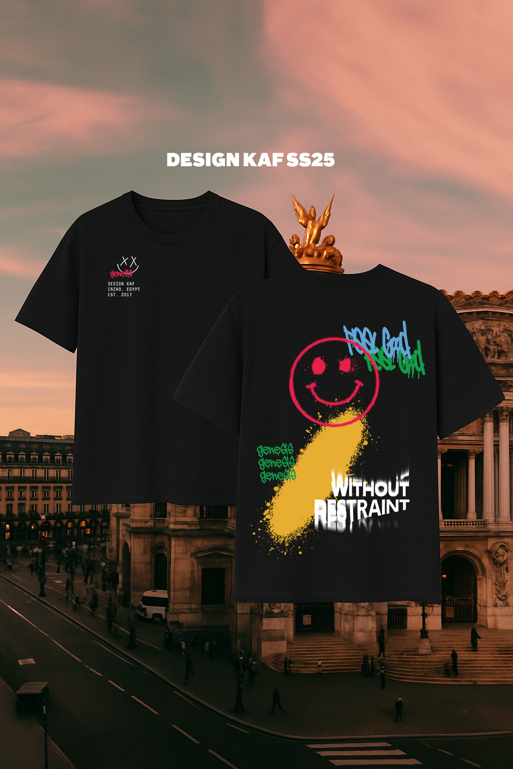 Street Art Oversized T-shirt