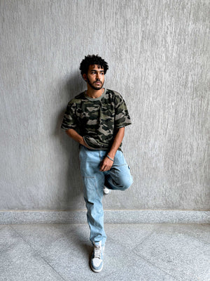 Camo Army Oversized T-Shirt