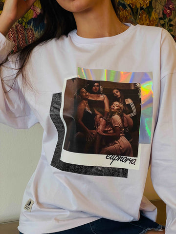 Euphoria Long Sleeves Oversized T-Shirt