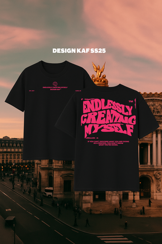 Endlessly Creating Myself Oversized T-shirt