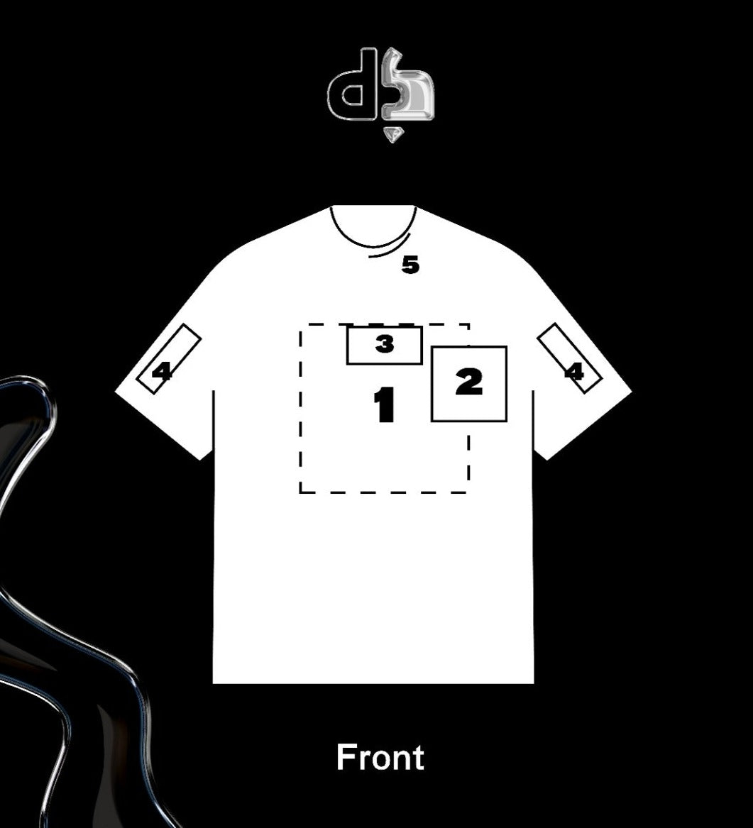 Print Your Own Design Oversized T-Shirt