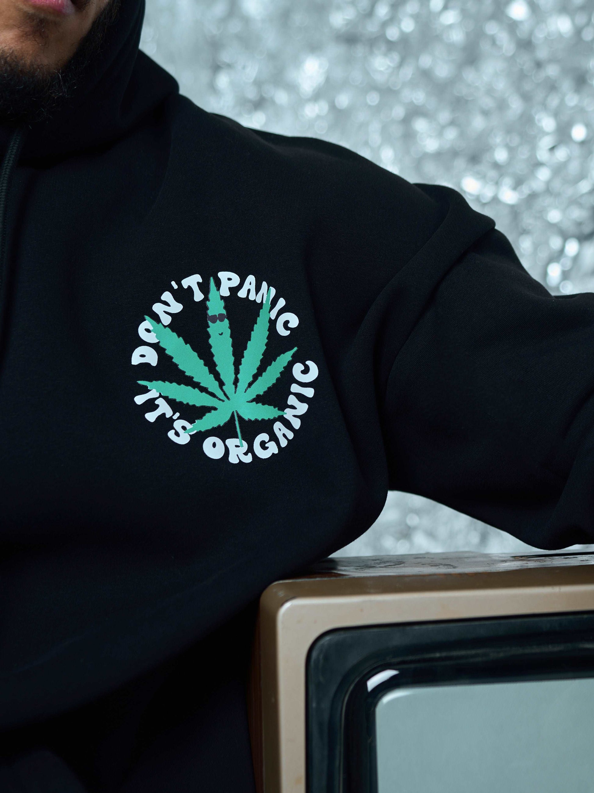 Don't Panic It's Organic Regular Hoodie