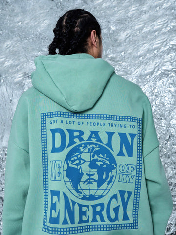 Drain me of my energy Oversized Hoodie