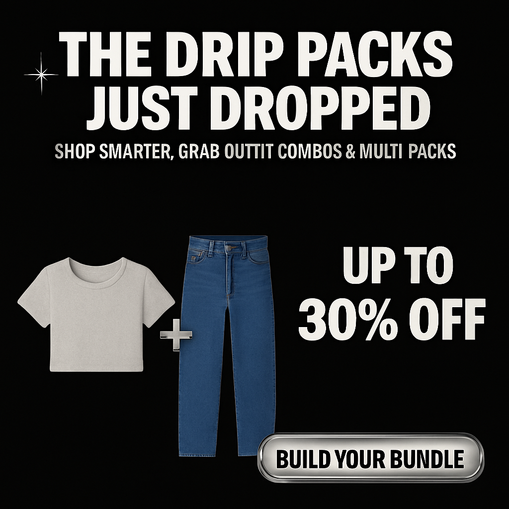 A Pack of Jeans + Baby Top (SAVING BUNDLE!🔥)