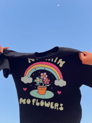 No Rain No Flowers Oversized T-shirt