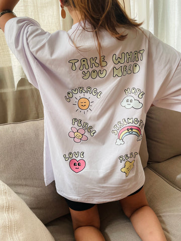 Take what you need Oversized T-shirt